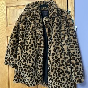 Cheetah Teddy Coat